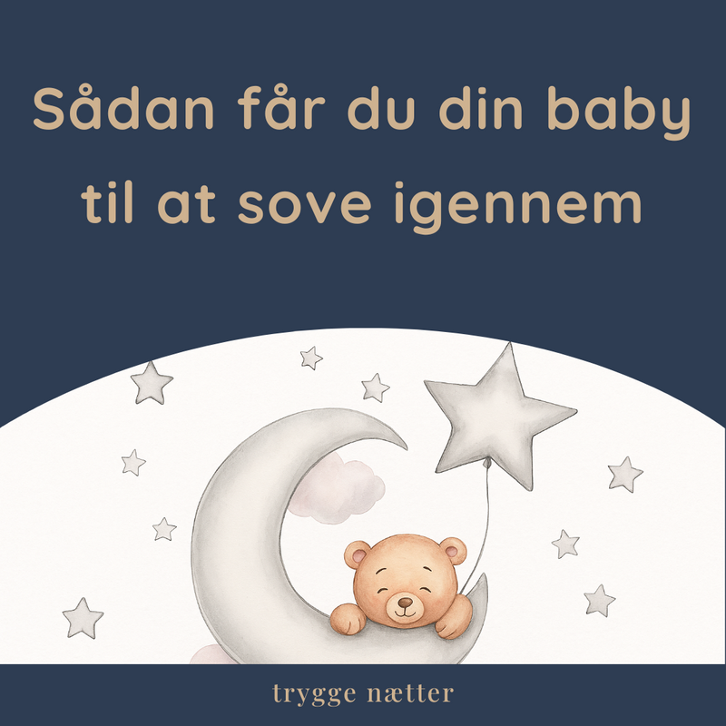 Sådan får du din baby til at sove igennem